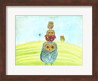 Owl Totem Fine Art Print