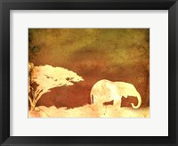 Safari Sunrise I Fine Art Print