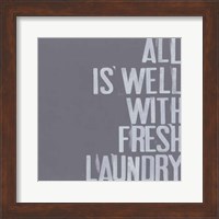 Fresh Laundry I Fine Art Print