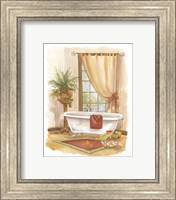 Watercolor Bath in Spice II Fine Art Print