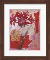 Magenta Flower Collage I Fine Art Print