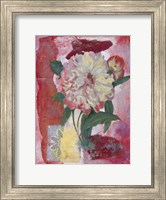 Magenta Flower Collage II Fine Art Print