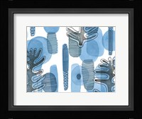 Mod Leaves II Framed Print