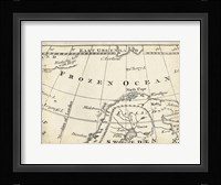 Map of Europe Grid II Fine Art Print