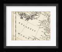 Map of Europe Grid IV Fine Art Print