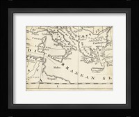 Map of Europe Grid VIII Fine Art Print