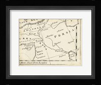 Map of Europe Grid IX Fine Art Print