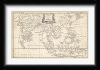 Map of East Indies Fine Art Print