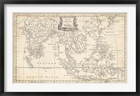 Map of East Indies Fine Art Print