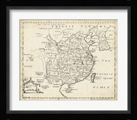 Map of China Fine Art Print