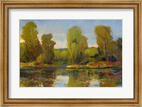 Monet's Water Lily Pond I Fine Art Print