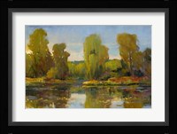 Monet's Water Lily Pond I Framed Print