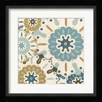 Blue Lace II Framed Print