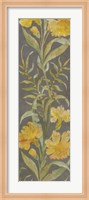 June Floral Panel I Fine Art Print