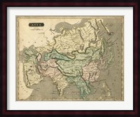 Thomson's Map of Asia Fine Art Print