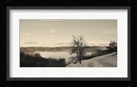 Foggy Mountain I Framed Print