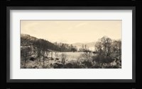 Foggy Mountain II Framed Print