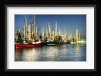 Shrimp Boats II Framed Print