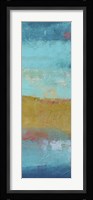 Riviera Bay II Framed Print