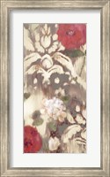 Ikat Rose I Fine Art Print