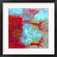 Coral Glass I Framed Print