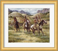 Warriors of the Badlands Fine Art Print