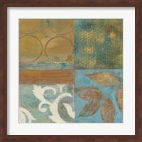 Bronze Leaf Quadrant II Fine Art Print