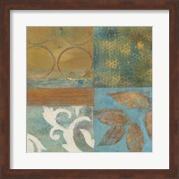 Bronze Leaf Quadrant II Fine Art Print