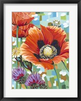 Vivid Poppies II Fine Art Print