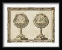 Terrestrial & Celestial Globes Fine Art Print