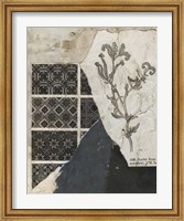 Non-Embellished Fragmented Collage II Fine Art Print