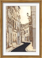 Non-Embellished Streets of Paris II Fine Art Print