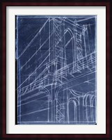 Bridge Blueprint I Fine Art Print