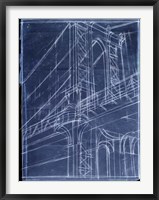 Bridge Blueprint I Fine Art Print