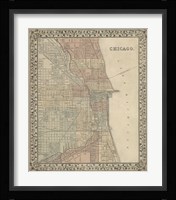 Plan of Chicago Fine Art Print