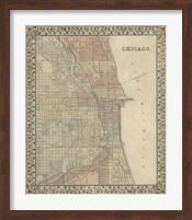 Plan of Chicago Fine Art Print