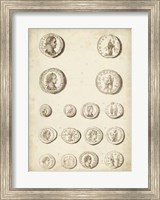 Antique Roman Coins II Fine Art Print