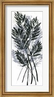 Palm Leaf Fresco I Fine Art Print