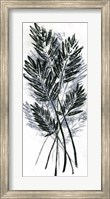Palm Leaf Fresco I Fine Art Print