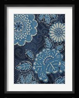 Indigo Constellation I Framed Print