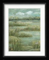 Green Meadows I Framed Print