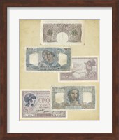 Antique Currency II Fine Art Print