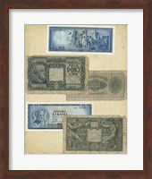 Antique Currency III Fine Art Print