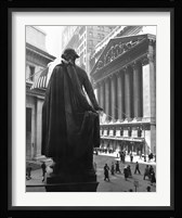 George Washington Statue, New York Stock Exchange, Wall Street, Manhattan, New York City, USA Fine Art Print
