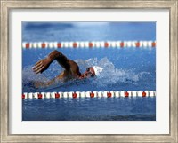 US Navy Swimmer Fine Art Print
