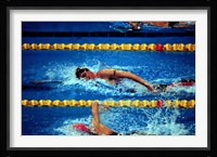 Chad Senior - Modern Pentathlon - swim Fine Art Print