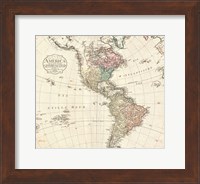 1795 D'Anville Wall Map of South America Fine Art Print