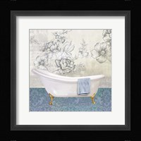 Garden Bath II Framed Print
