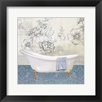 Garden Bath II Framed Print