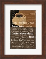 Cafe Collection Fine Art Print